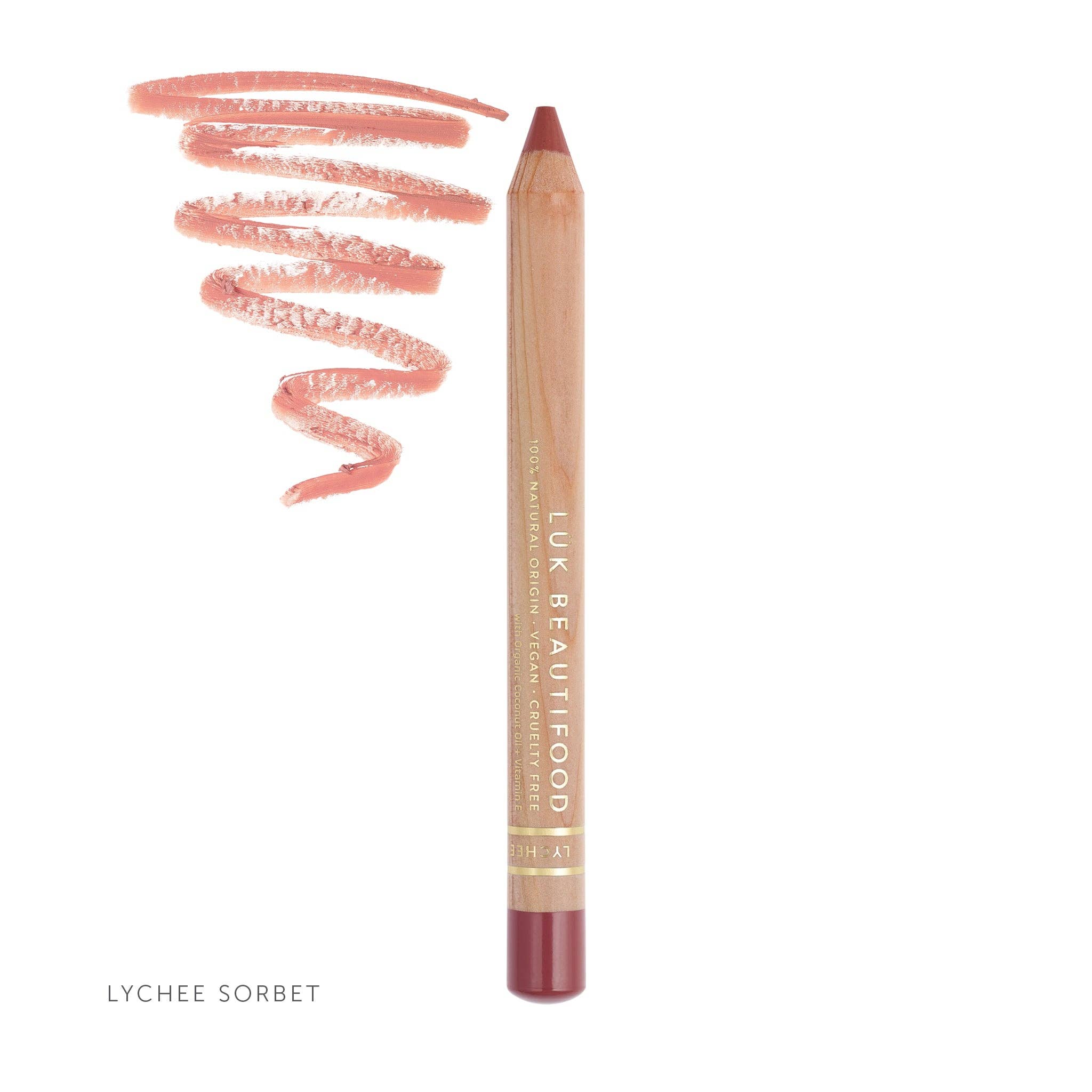 LÜK BEAUTIFOOD [🇦🇺 AUS + USA🇺🇸] - Wholesale Lipstick - Eco-luxe Lipstick Crayon in Lychee Sorbet7