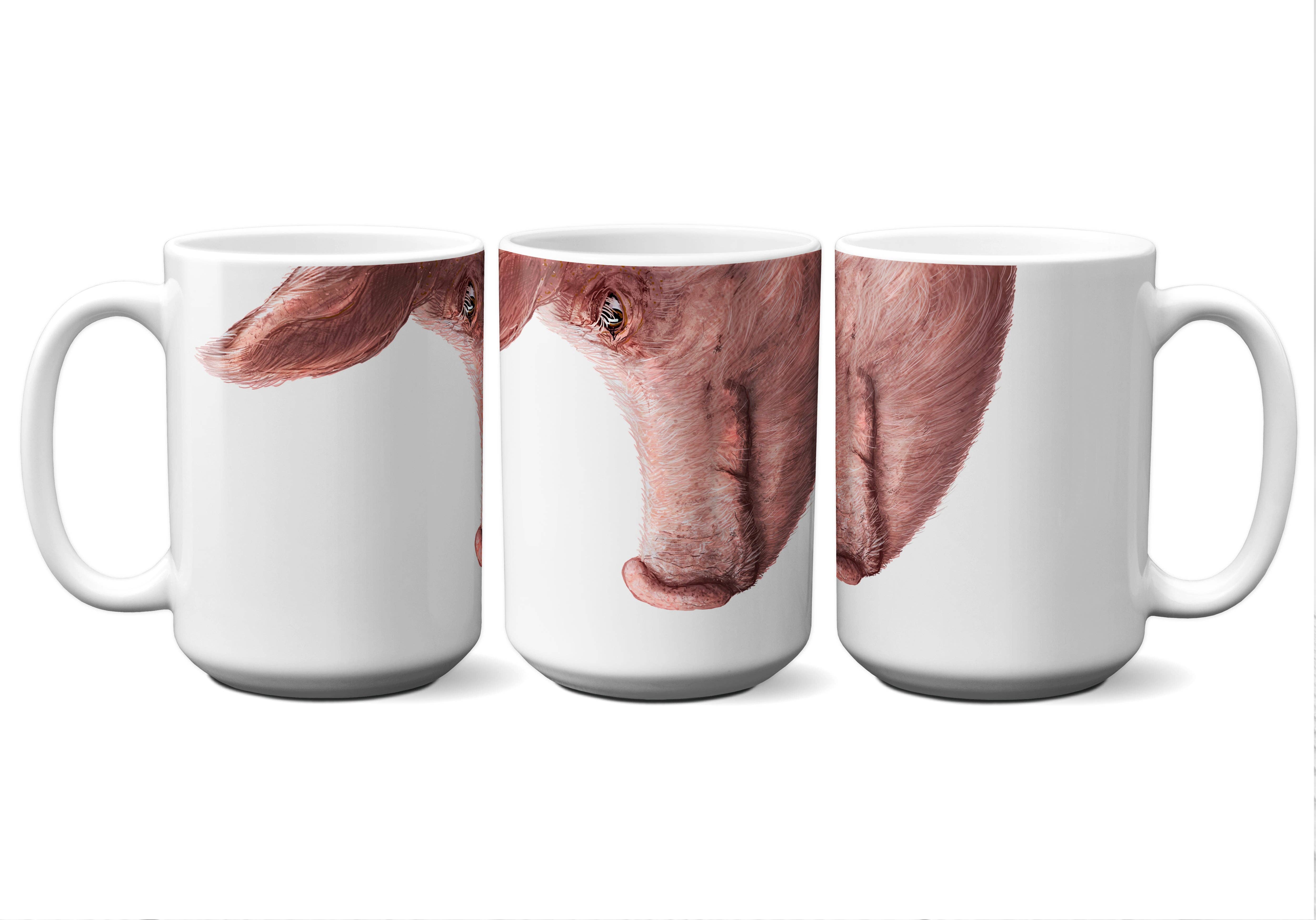 American Brand Studio - Wholesale Coffee Mug - Pig by Snout Mugs®1