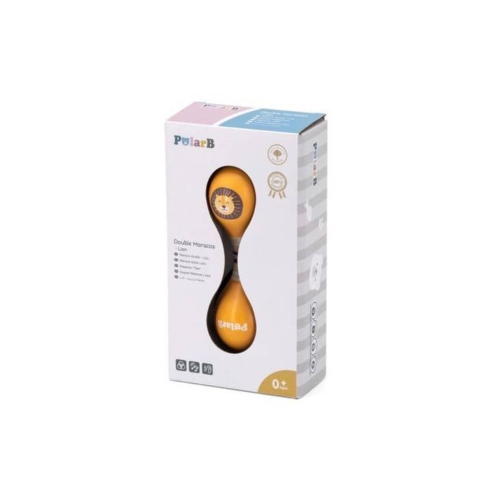 Viga/PolarB - Wholesale Classic Toy - Kids - Double maracas Lion1