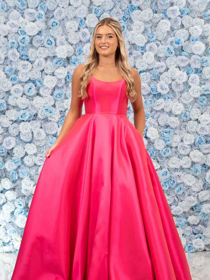 Elise Hot Pink (57) FORWARD ORDERS for wholesale by Ruby Prom