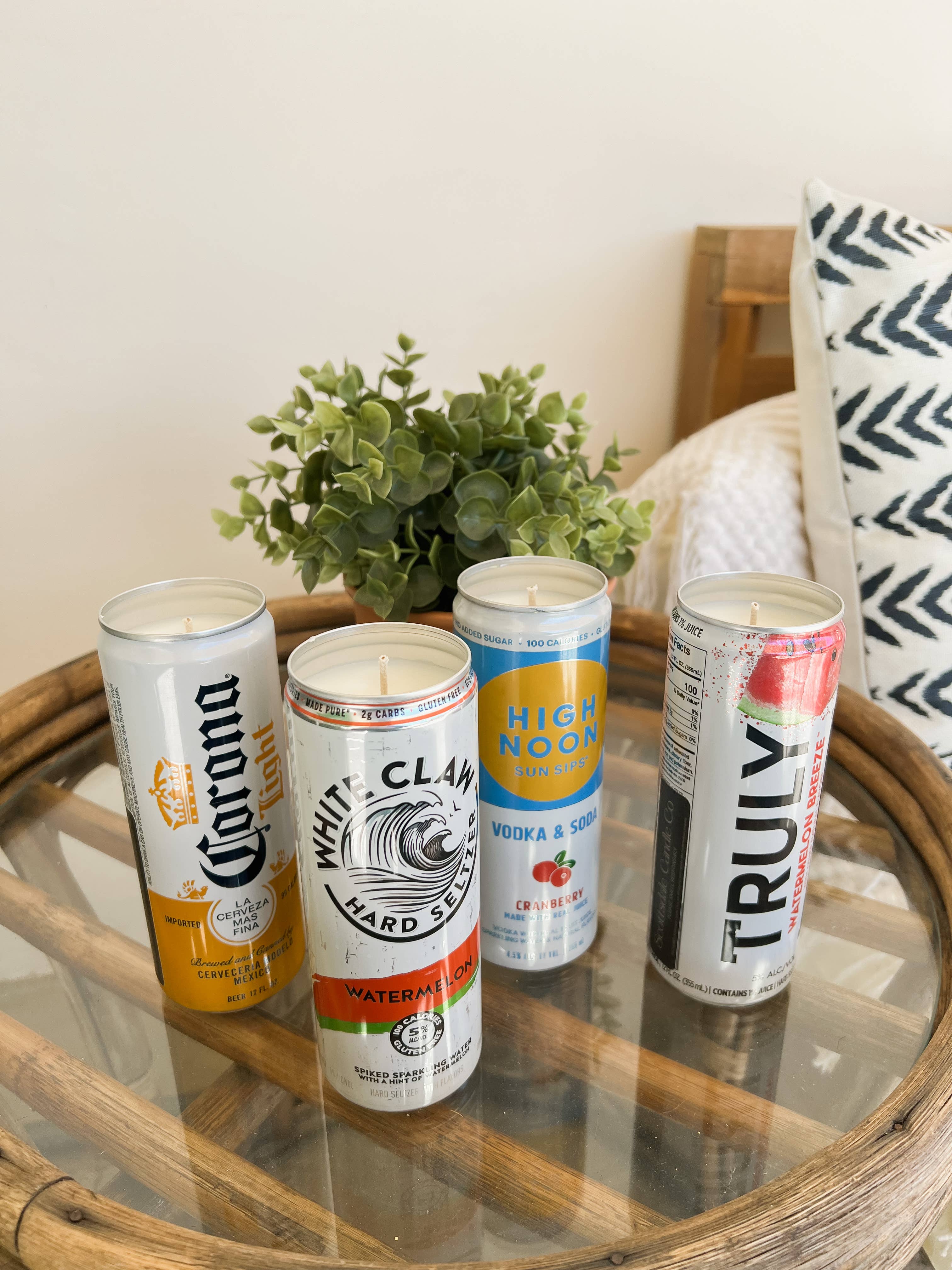 Scottsdale Candle Co - Wholesale Jar/Filled Candle - Recycled White Claw Can Novelty Candle3