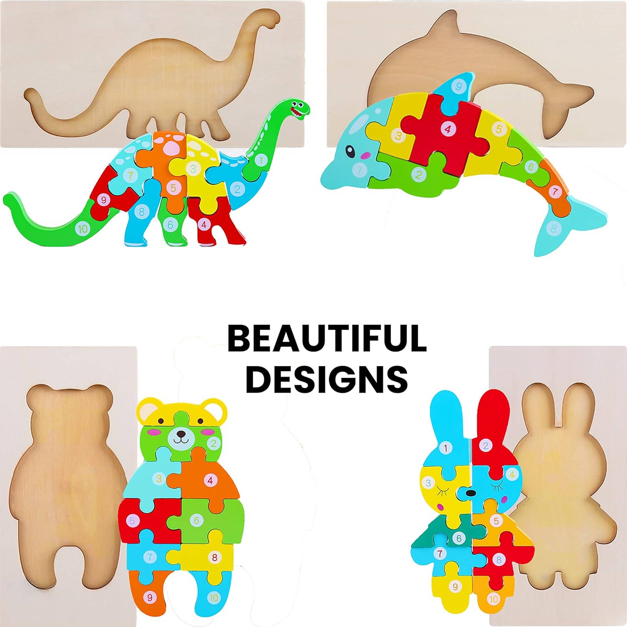 Toyarina - Wholesale Puzzle - Kids - Educational Wooden Puzzle - Back to School - in bulk3