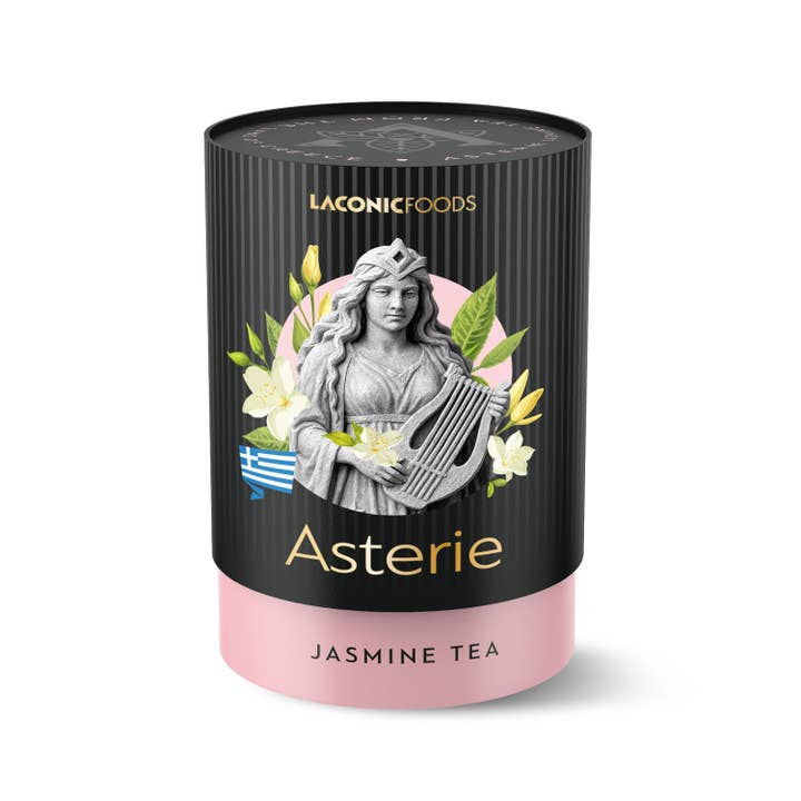 Thé Vert Grec Premium – Asterie Jasmin (75g en Feuilles) pour la vente par Laconic Foods