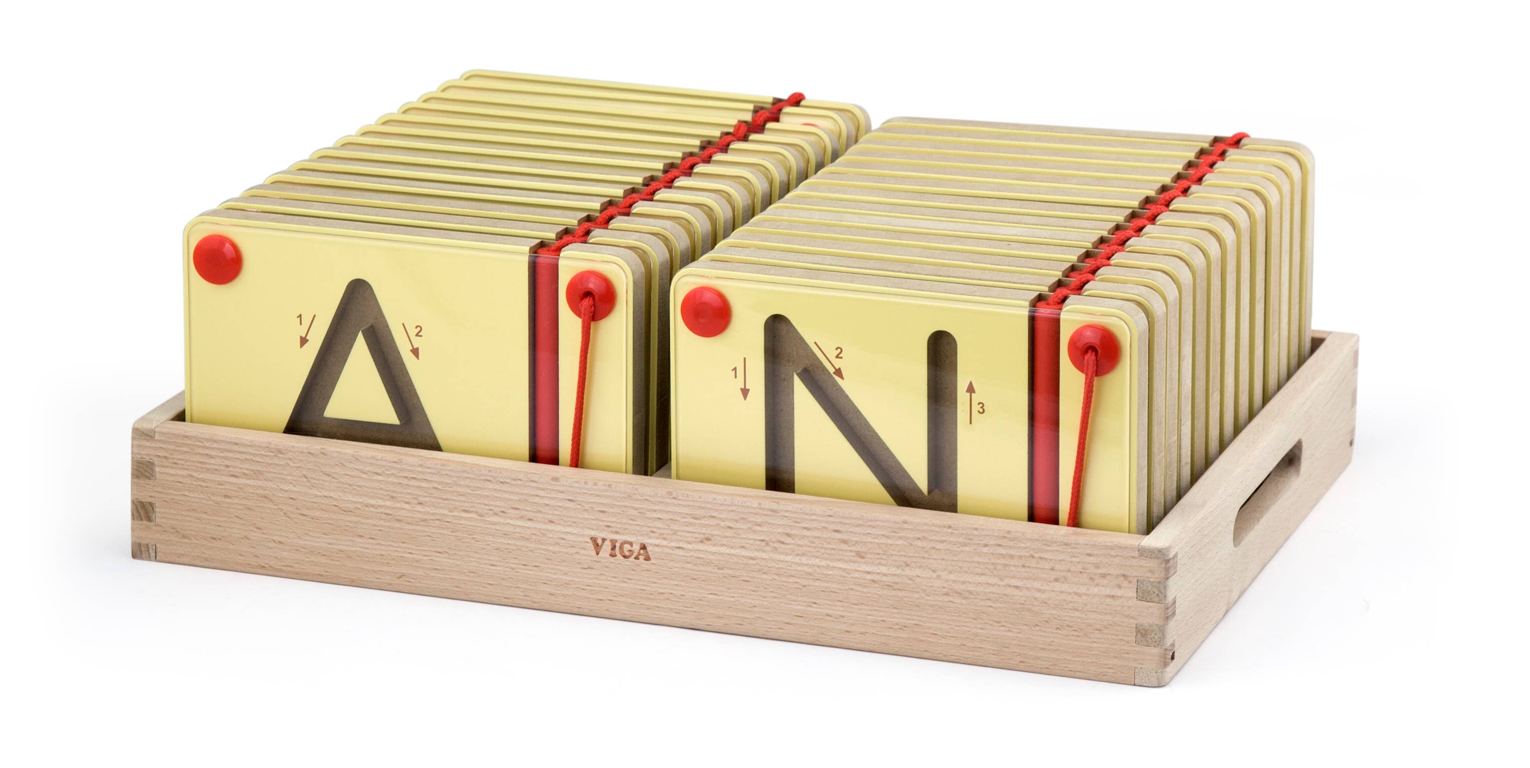 Trade Toys Limited - Wholesale Wood Toy - Kids - Viga Magnetic Writing Board Number 10pcs Set2