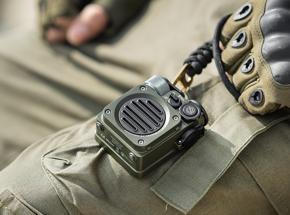 Muzen - Wholesale Speakers - MUZEN Wild Mini Rugged Outdoor Portable Bluetooth Speaker4