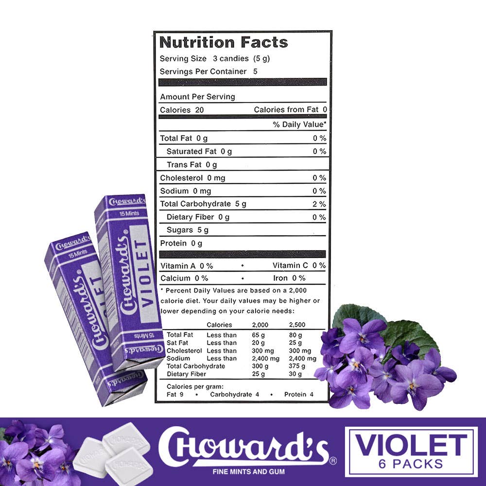 C. Howard Company, Inc. - Wholesale Mints - Choward's Violet Mints7