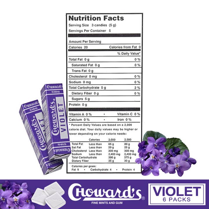 C. Howard Company, Inc. - Wholesale Mints - Choward's Violet Mints7