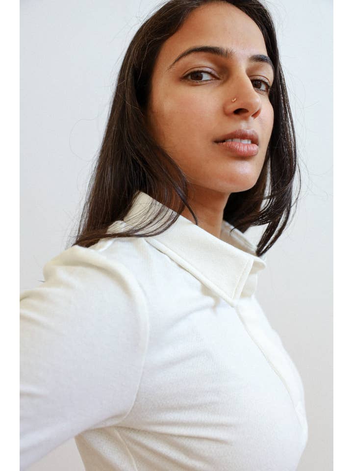 Orejas – Engroshandel Polo - Dame – Mellemærmer Hemp Pique poloshirt6