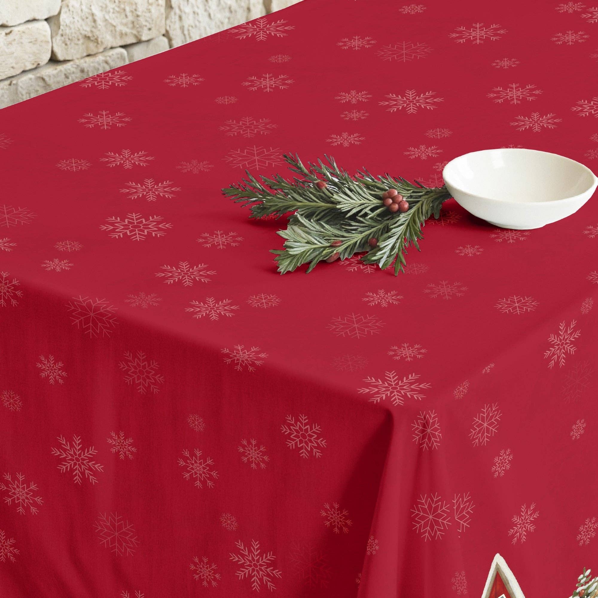 SG HOGAR - Wholesale Tablecloth - Snowman 1225 stain-resistant tablecloth2