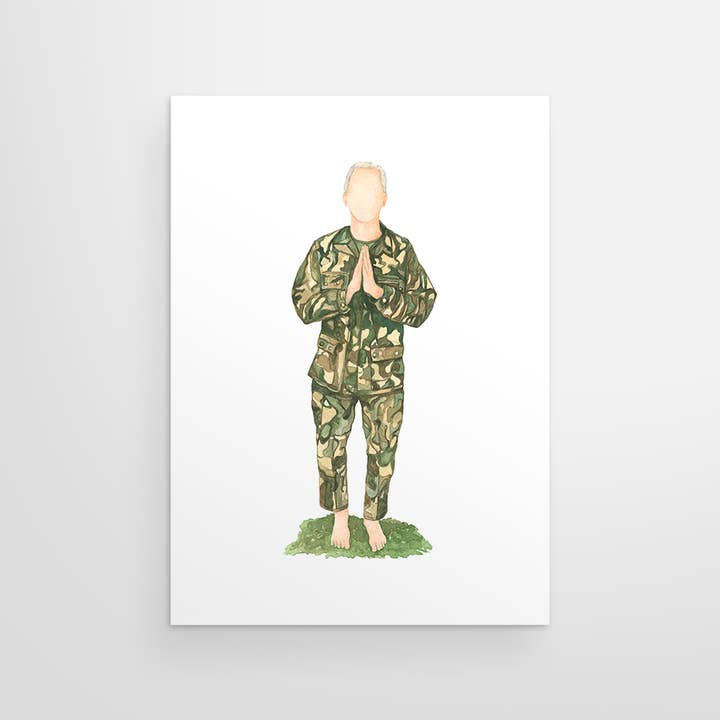 Yogini Collection - Wholesale Everyday Greeting Card - Mountain Pose