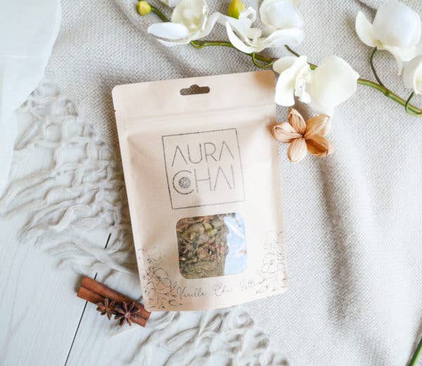 Aura Chai – wholesale Loose tea – Aura Chai Vanilla Chai Latte Blend – 150g1