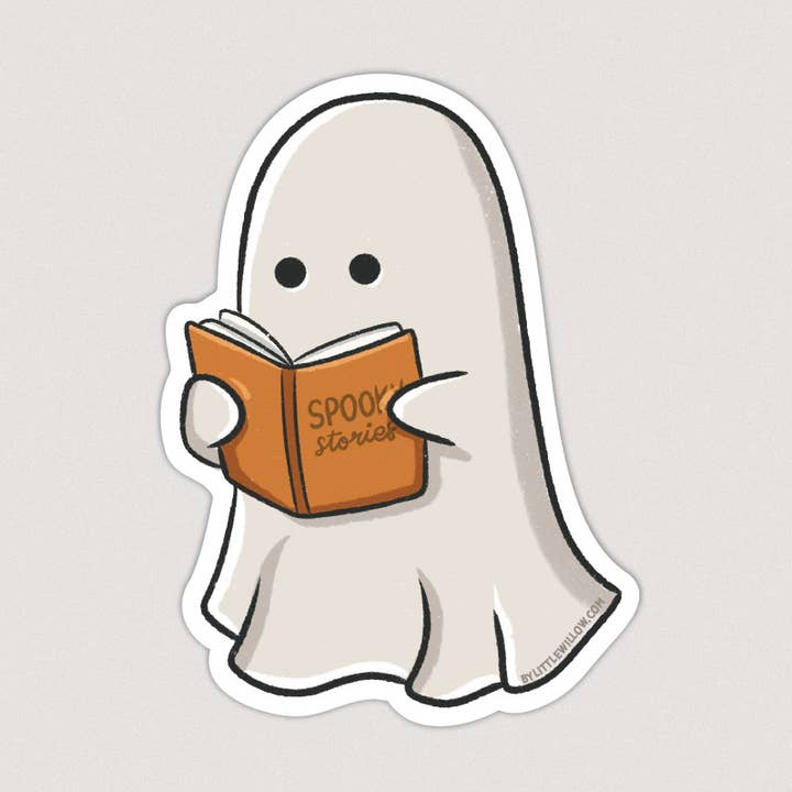 Læser Spøgelsesklistermærke for engroshandel hos Little Willow