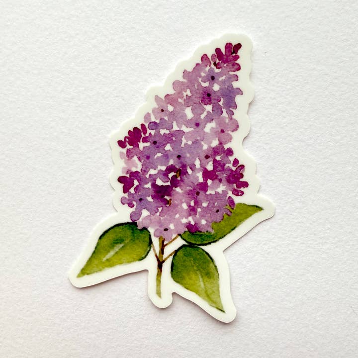 Lilac Sticker for wholesale by Kathryn Voss Design