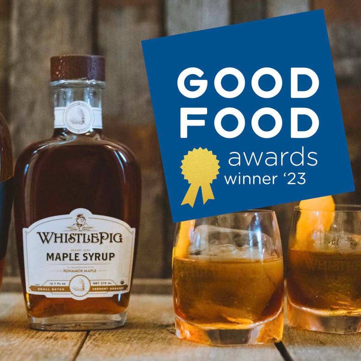 Runamok - Wholesale Maple Syrup - WhistlePig Rye Whiskey Barrel-Aged Organic Maple Syrup