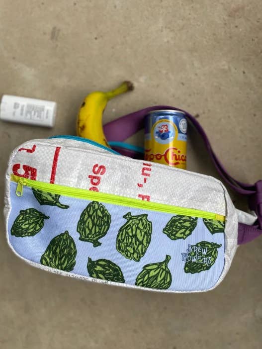 Brew Flowers Barley Belt Umhängetasche für den Großhandel von Beer to Bags