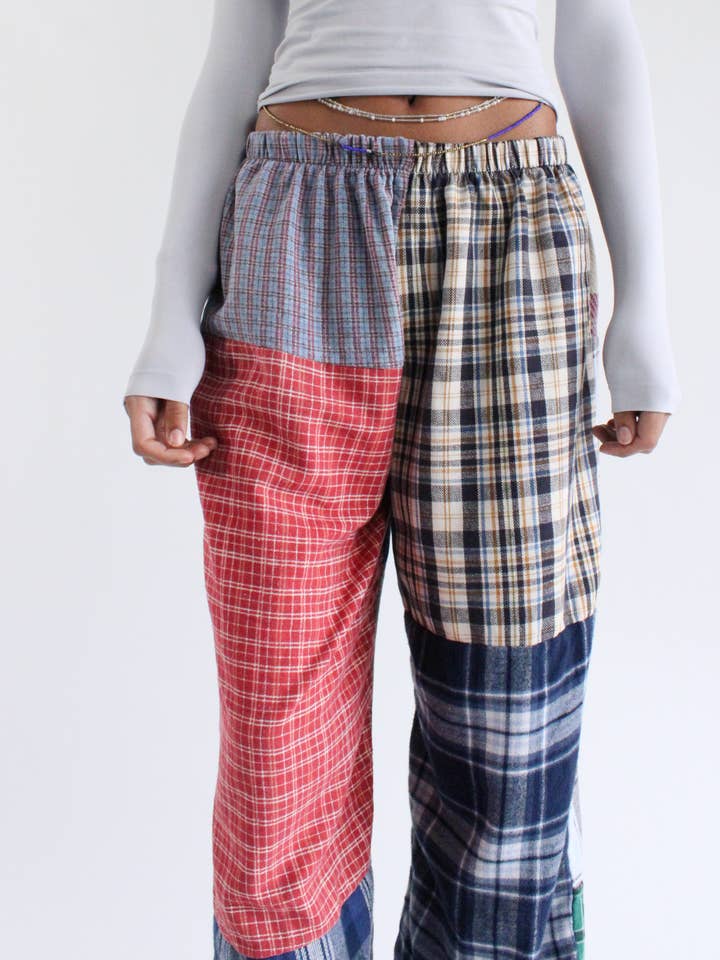 American Recycled Clothing - Wholesale Pants – Women's - Flannel Pants Bundle5