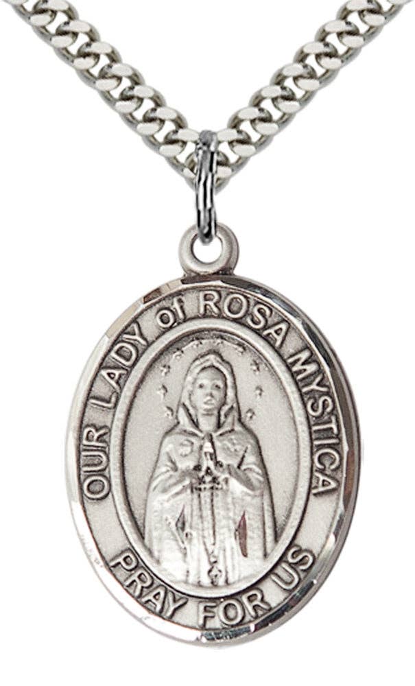 Tony’s Jewelry - Wholesale Pendant/Charm Necklace - Our Lady of Rosa Mystica Pendant0
