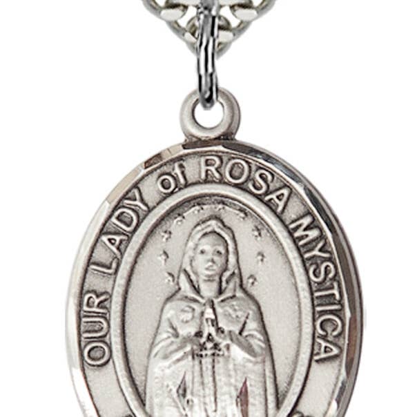 Tony’s Jewelry - Wholesale Pendant/Charm Necklace - Our Lady of Rosa Mystica Pendant0