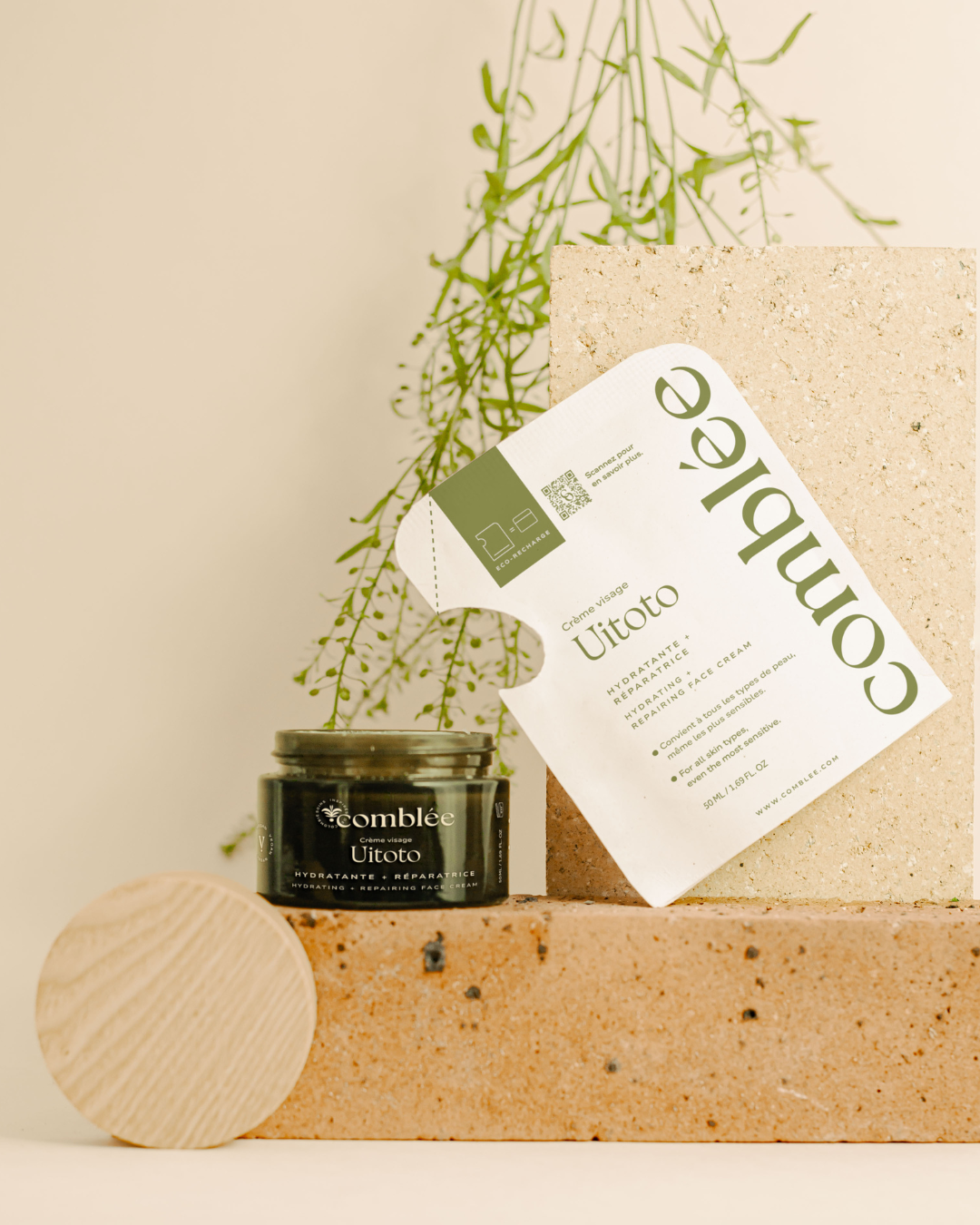 Comblée - Wholesale Facial Moisturizer - Uitoto Face Cream - Moisturizing + Repairing4