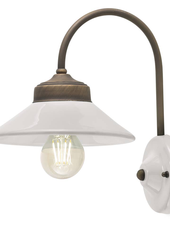 Væglampe - Retrò Collection - FARVER - C1630 for engroshandel hos Ferroluce srl