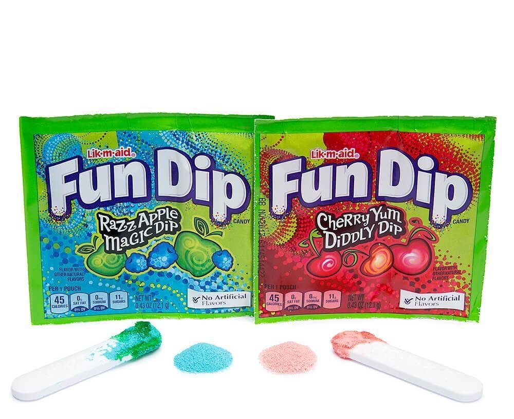 Sugar Bear Candy - Wholesale Hard Candy - Lik-M-Aid Fun Dip 48 ct.2