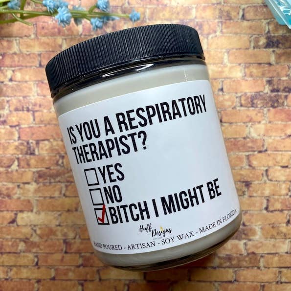 Er du åndedrætsterapeut? Sojalys, åndedrætsværn for engroshandel hos Huff Designs Candle Co