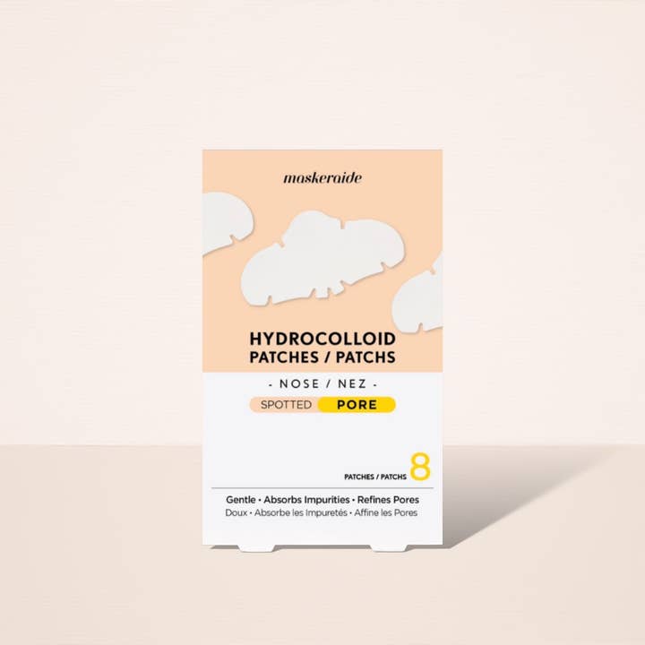 Maskeraide - Wholesale Acne/Hydrocolloid Patch - Spotted Pores - Hydrocolloid Nose Patches
