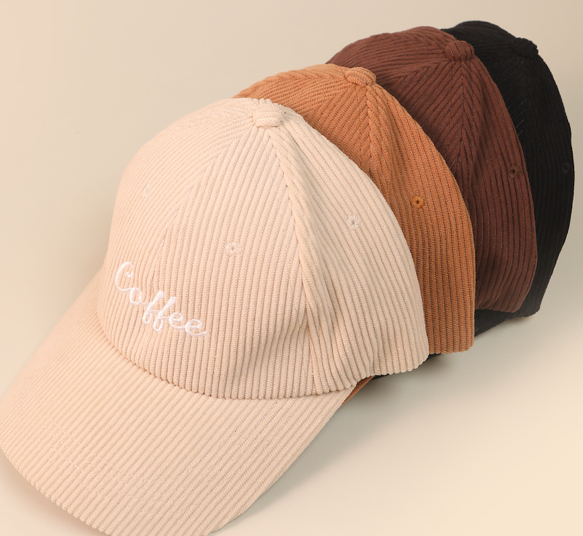 LoveLina - Wholesale Baseball Cap - Women's - Coffee Corduroy Baseball Cap (JOFFEE)7