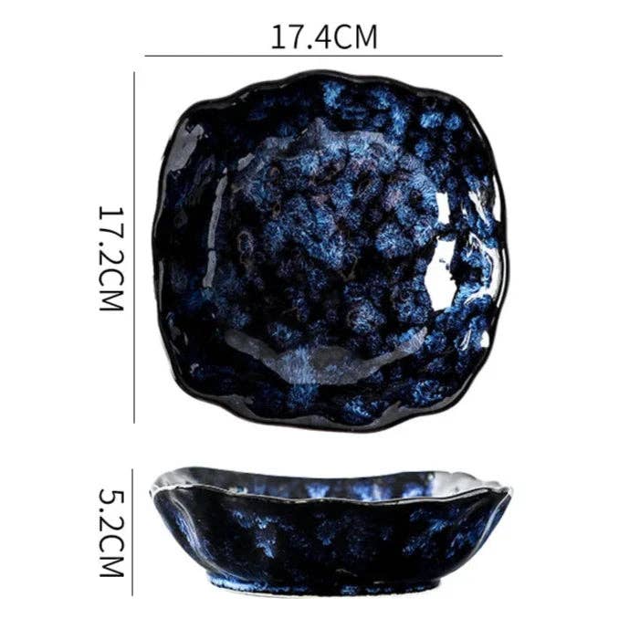 BRECK + FOX - Vente Service à vaisselle - Ensemble de dîner 10 pièces Blue Nebula18