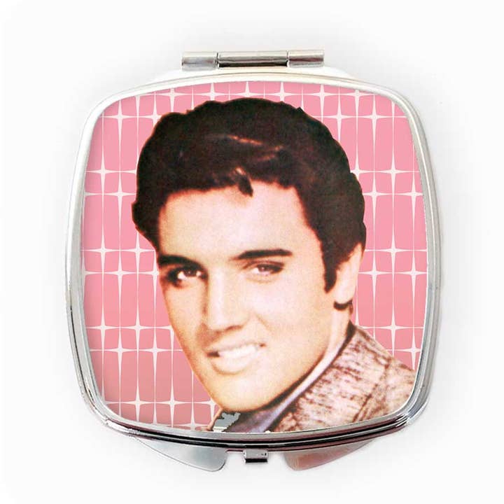Elvis Compact Mirror for wholesale by InkaBilly