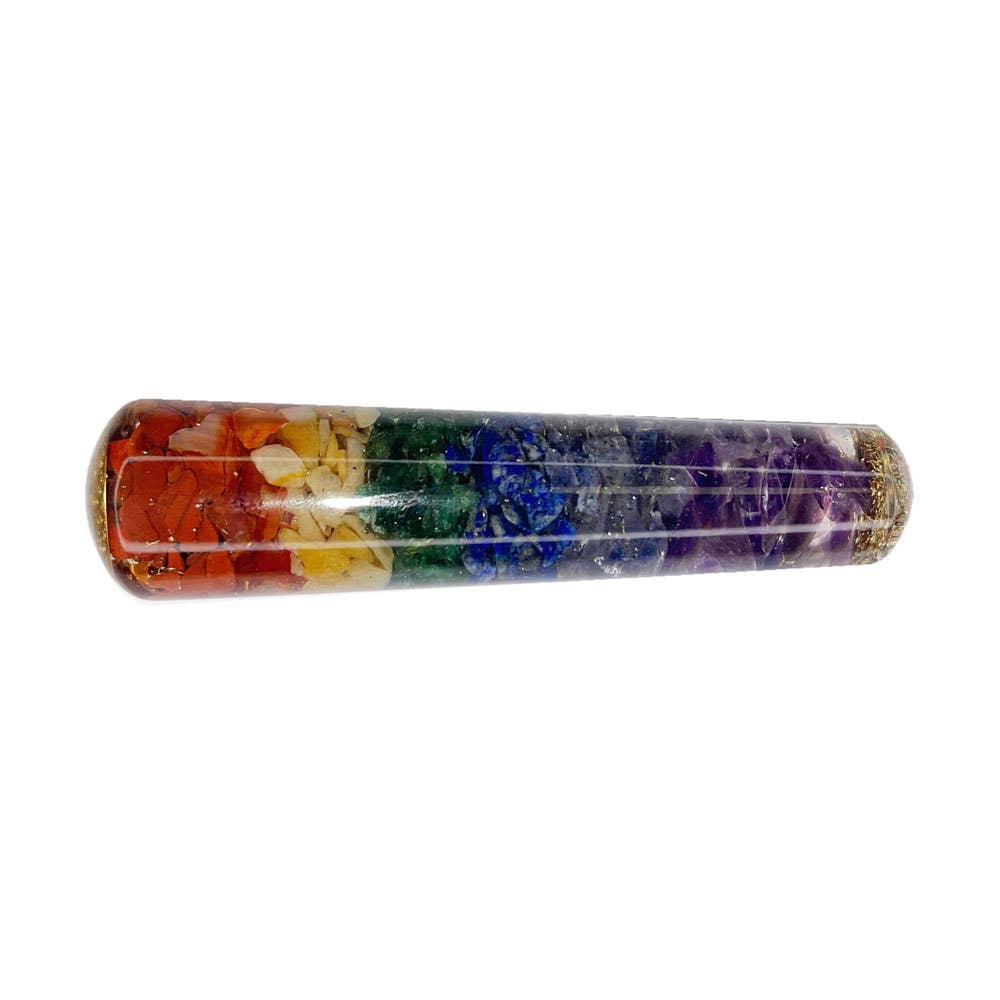 France Mineraux – wholesale Body massager – Orgonite 7 Chakra Massage Stick2