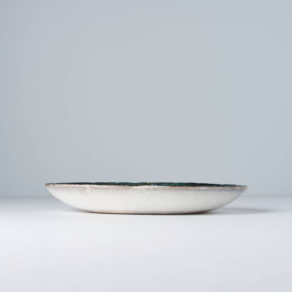 Made In Japan Tableware – wholesale Dinner plate – Sky Blue oval plate 24cm1