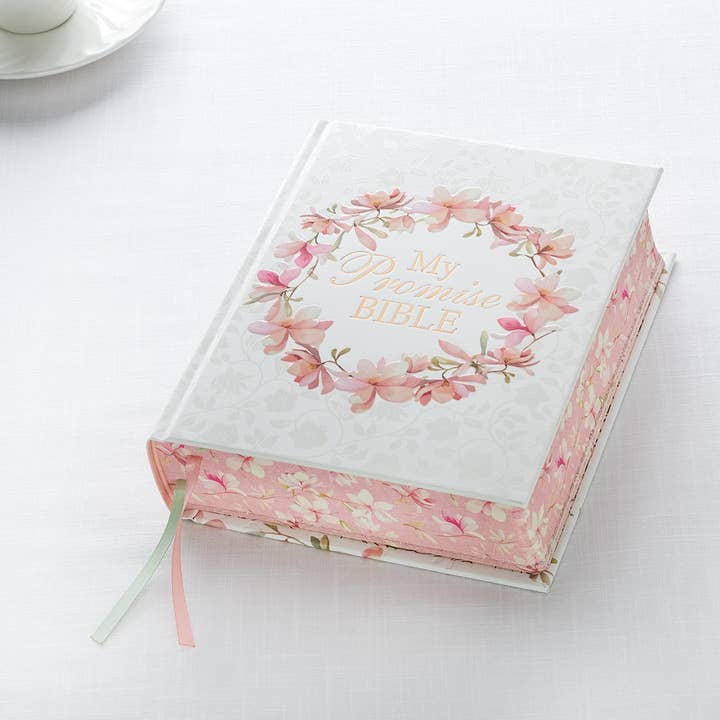Christian Art Gifts - Wholesale Book - Adult - KJV My Promise Bible Hardcover, Pink Print