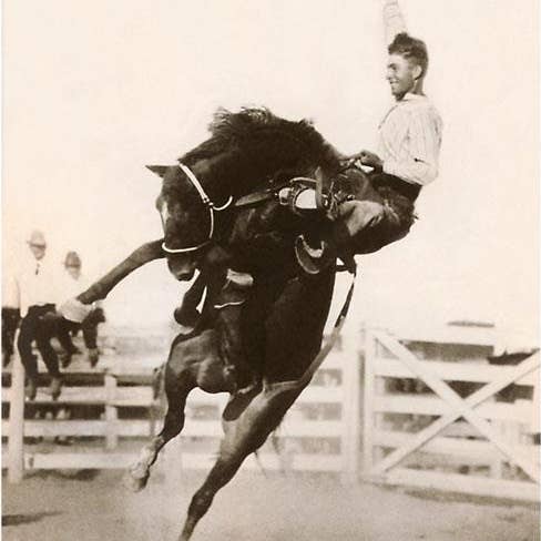 Art Print CB-30 Bronco Buster for wholesale by Found Image Press