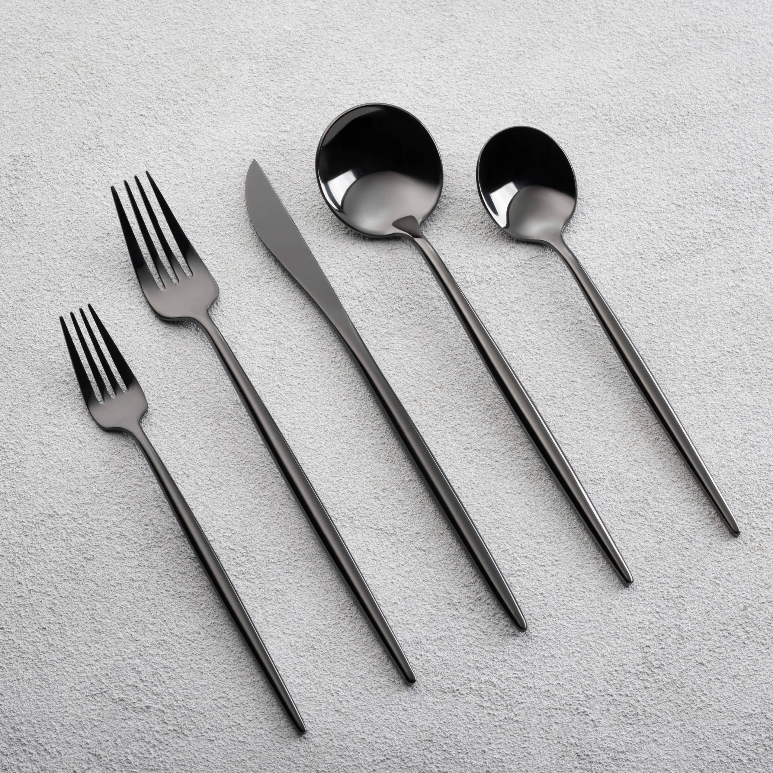 Kadra Kitchenware - Wholesale Assorted Cutlery Set - Vikko Vera SHINY 18/10 Flatware 20 Pc Set3