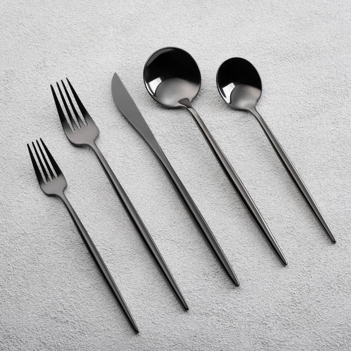 Kadra Kitchenware - Wholesale Assorted Cutlery Set - Vikko Vera SHINY 18/10 Flatware 20 Pc Set3