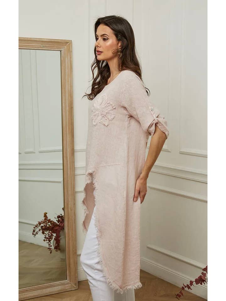 LÉA & LUC – Engroshandel Kjole - Dame – 100% hør kjole REF. 724822