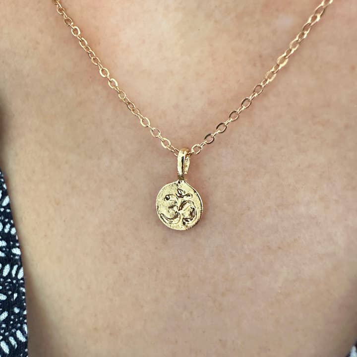 Wunderia - Wholesale Pendant/Charm Necklace - Om Mantra Yoga Fashion Jewelry Necklace4