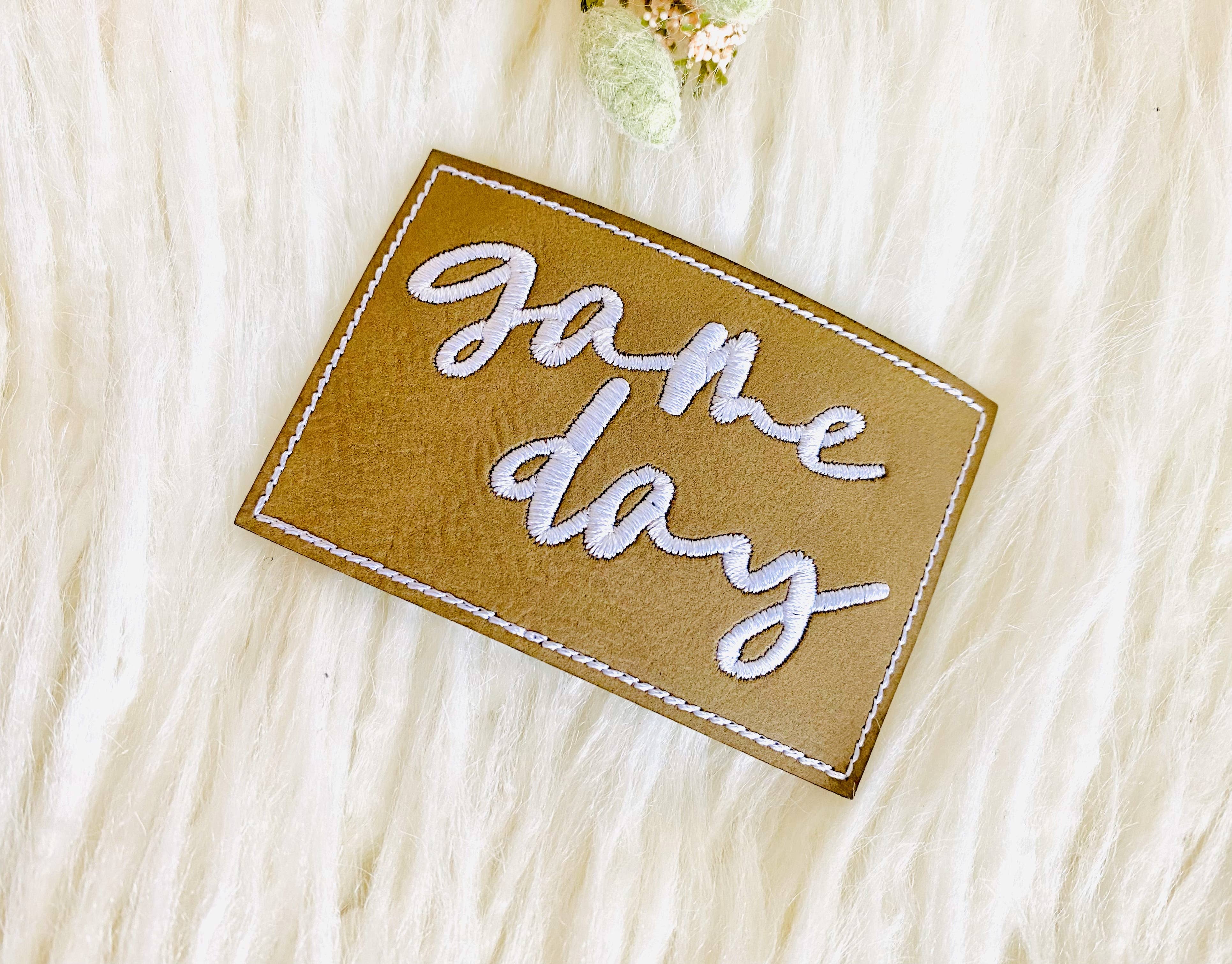 R & R Stitched - Wholesale Patch - Game day embroidered leather hat patch4