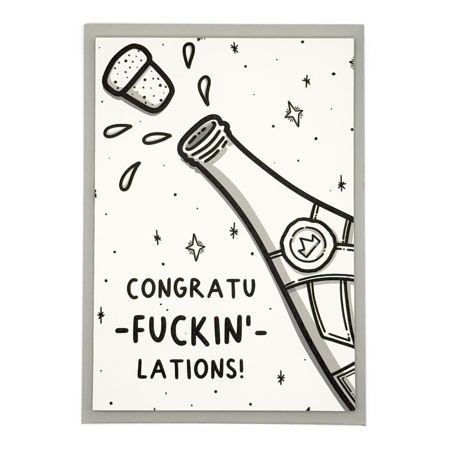Altered Chic – Großhandel Glückwunschkarte – Herzlichen Glückwun-fick-schkarten (Fluchende Glückwunschkarte)0