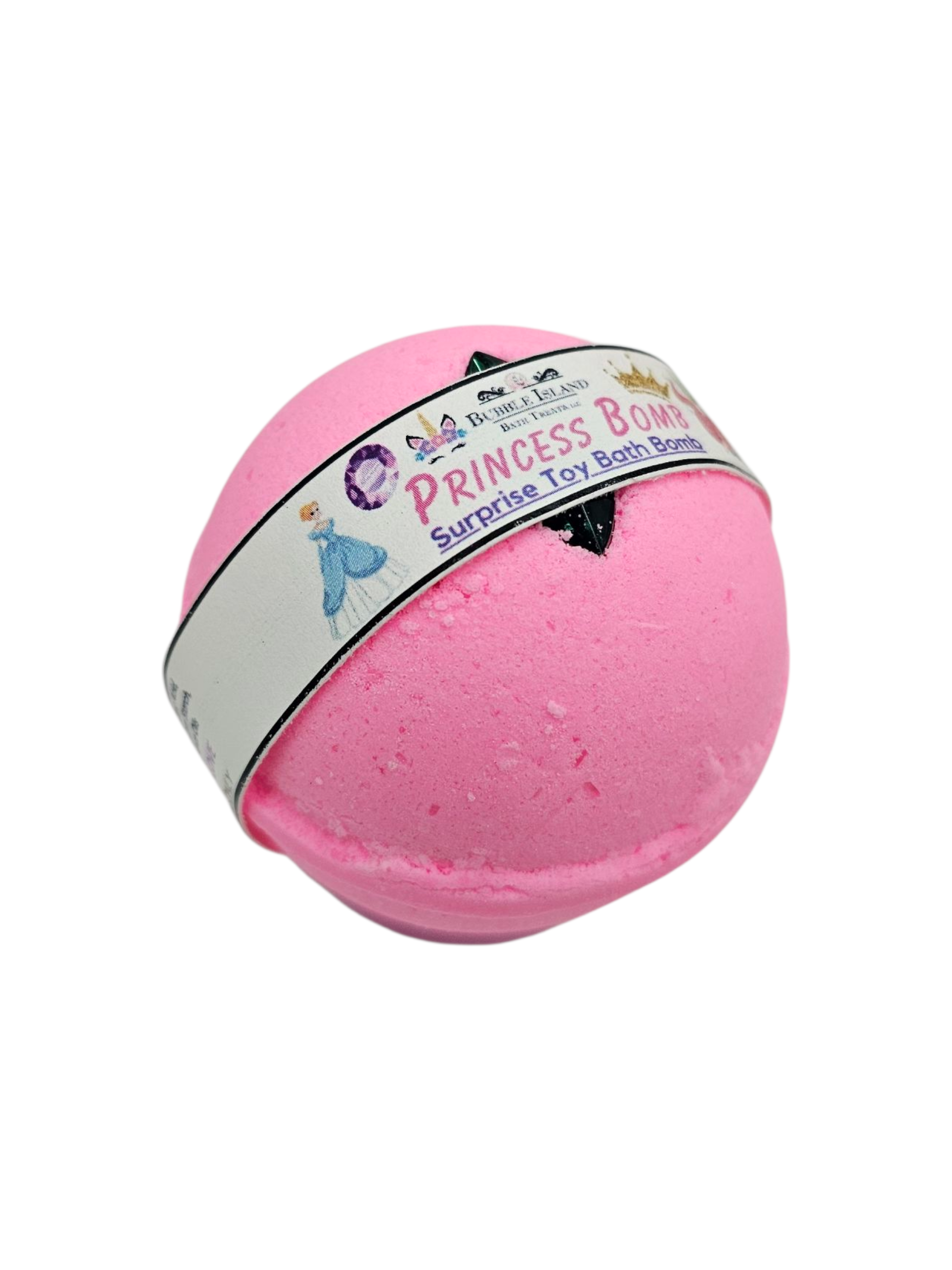 Bubble Island Bath Treats - Wholesale Bath Bomb/Fizz - Toy Surprise Bath Bomb - Princess Bomb2