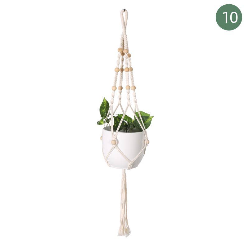 Homerely (We Cover All Import Duties) - Wholesale Hanging Planter - Handmade Macrame Plant Hangers (Plants and pots excluded)9