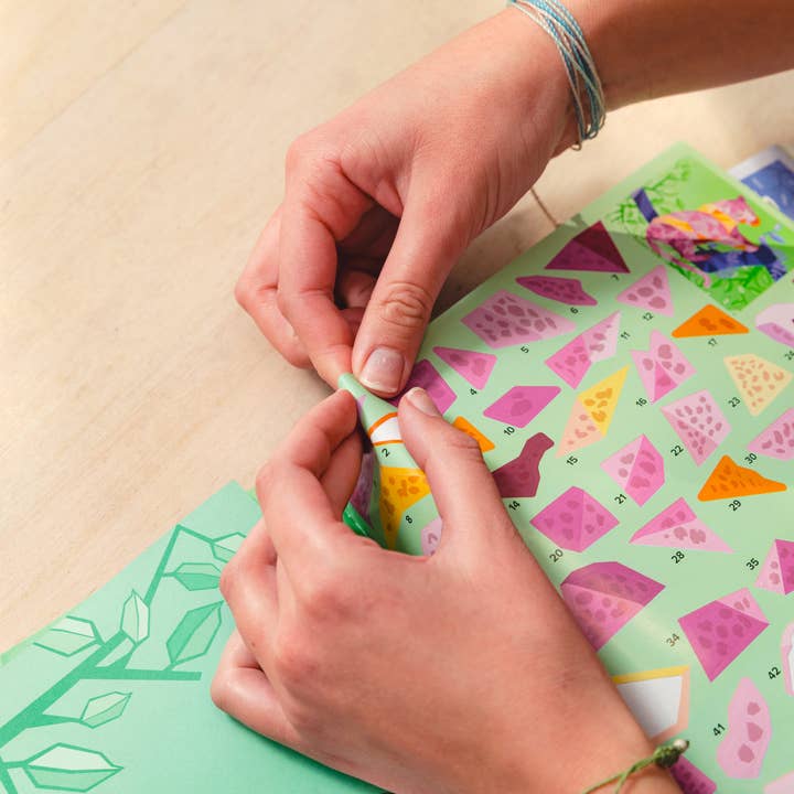 BOX CANDIY® - Wholesale DIY Craft Kit - Kids - Safari Sticker by Number8