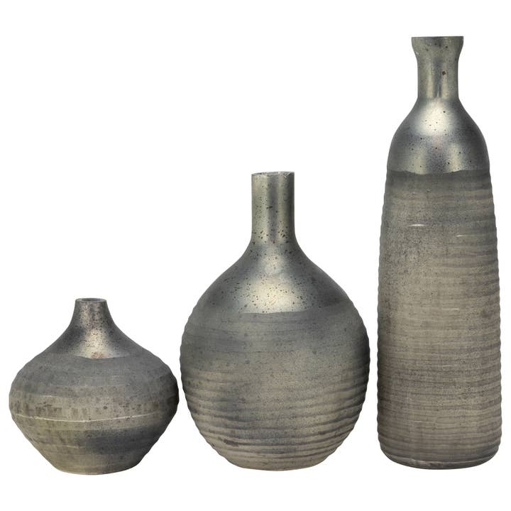 Kavana Decor by The Import Collection - Wholesale Vase - Estell Vases -Set 3