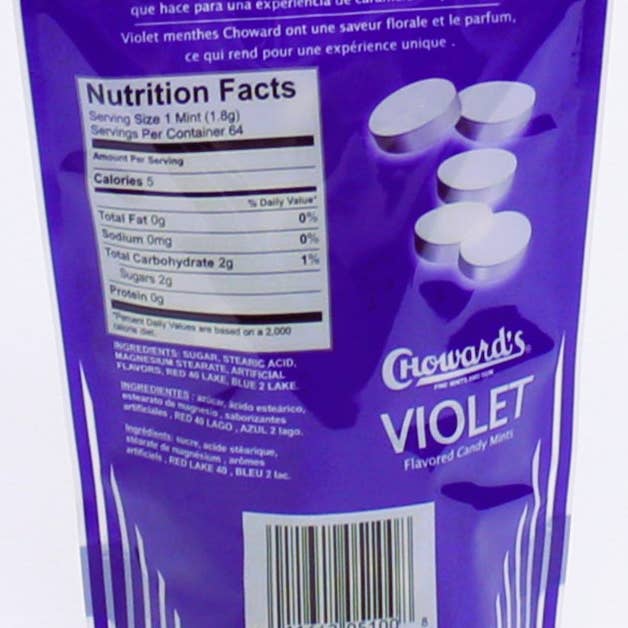 C. Howard Company, Inc. - Wholesale Mints - Violet Pouch Bag 60ct. on average3