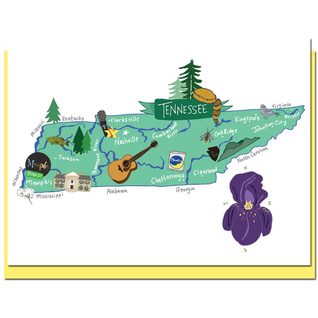 Allport Editions – wholesale Vardagliga hälsningskort – Hej USA Card Series - ALLA 50 STATER HÄR!42