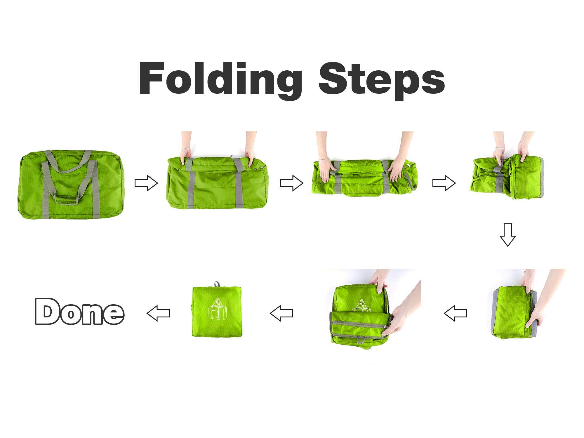 wandf - Wholesale Weekender bag – Unisex - Foldable Large Bulk Duffle Bag 24" With Shoe Compartment8