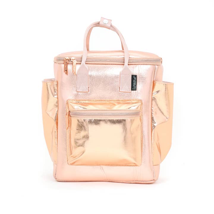 Fydelity - Wholesale Cooler/Cooler Bag - 91305: Chillout ClawCan 12Pak Fashion Cooler Bag- Rose Gold