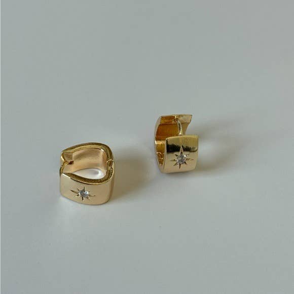 Tramps+Thieves - Wholesale Hoop Earrings - Linda Star Hoops