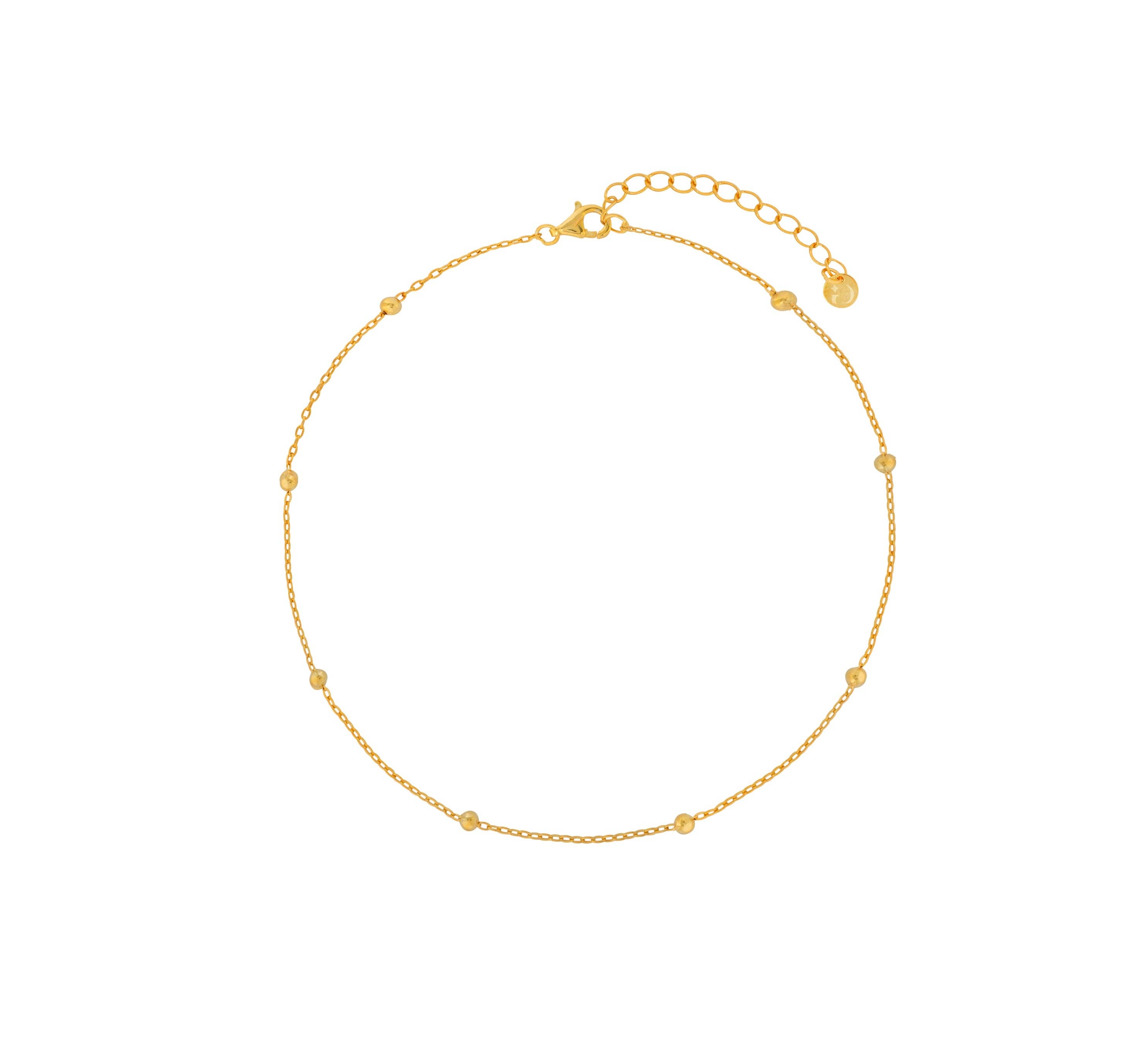 Gold Trip – wholesale Anklet – Satellite Chain Anklet1